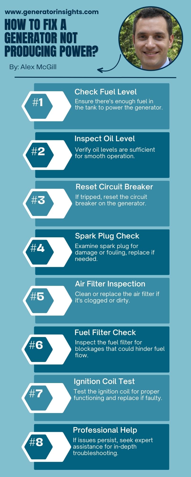 How to Fix a Generator Not Producing Power