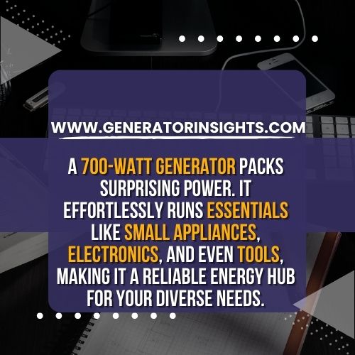 What Will a 700-Watt Generator Run