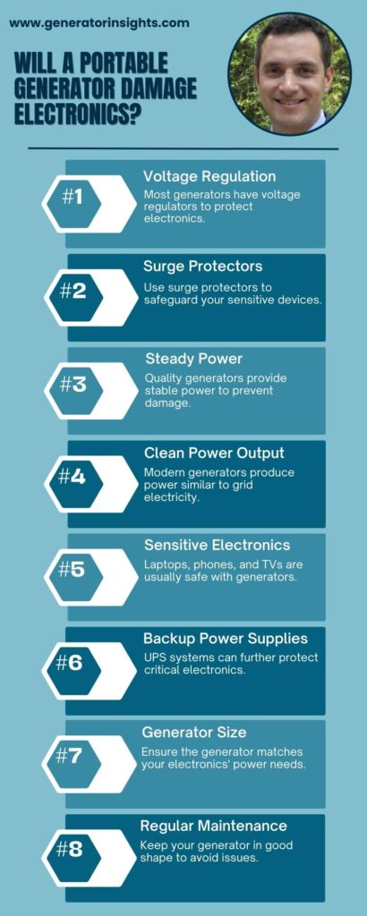 Will a Portable Generator Damage Electronics