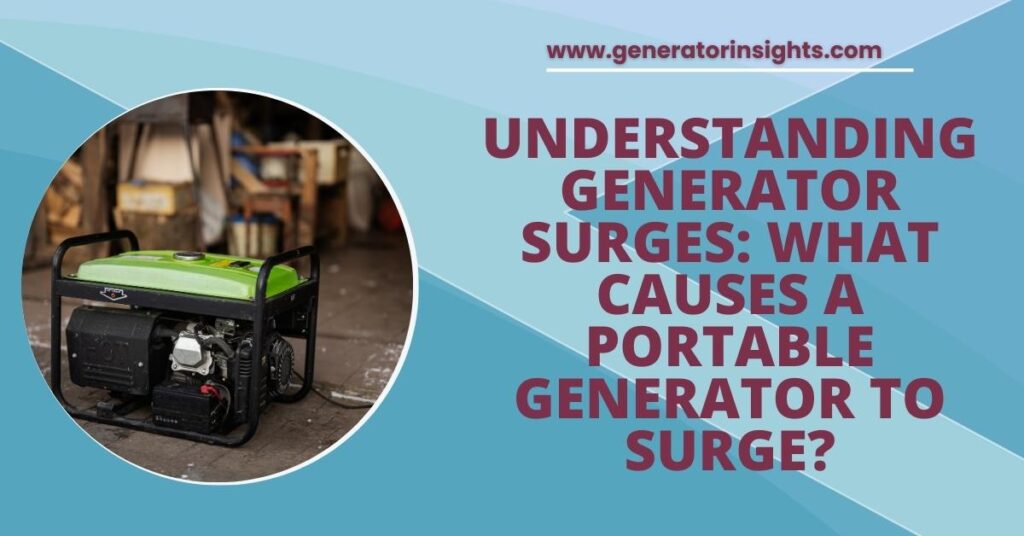 What Causes a Portable Generator to Surge