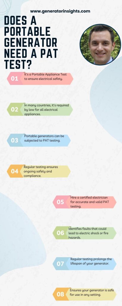 Does a Portable Generator Need a PAT Test