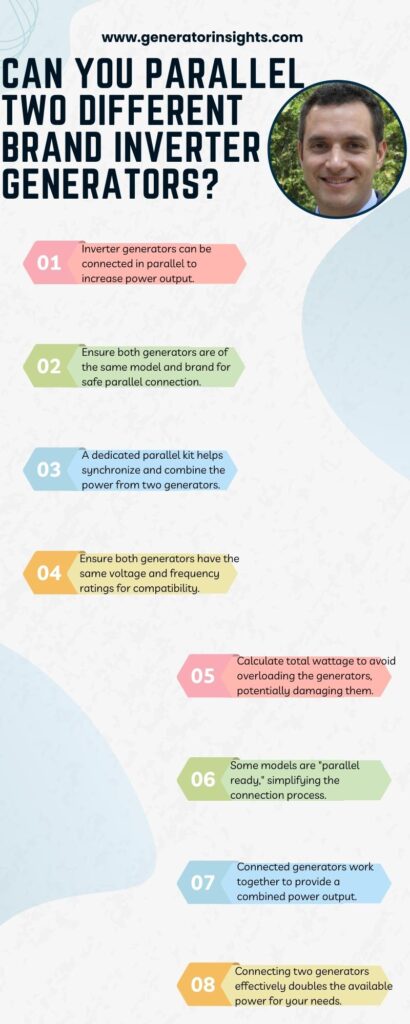 Mastering Power: Can You Parallel Two Different Brand Inverter Generators