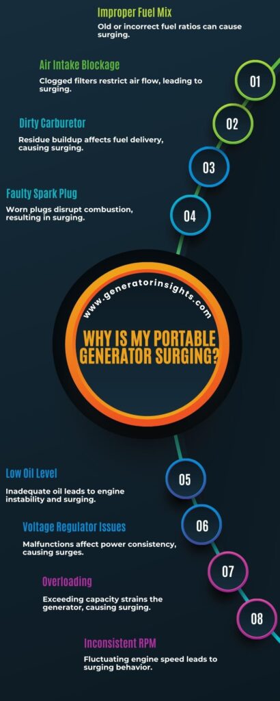 Troubleshooting Guide: Why Is My Portable Generator Surging - Expert Tips