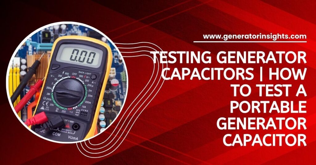 How to Test a Portable Generator Capacitor