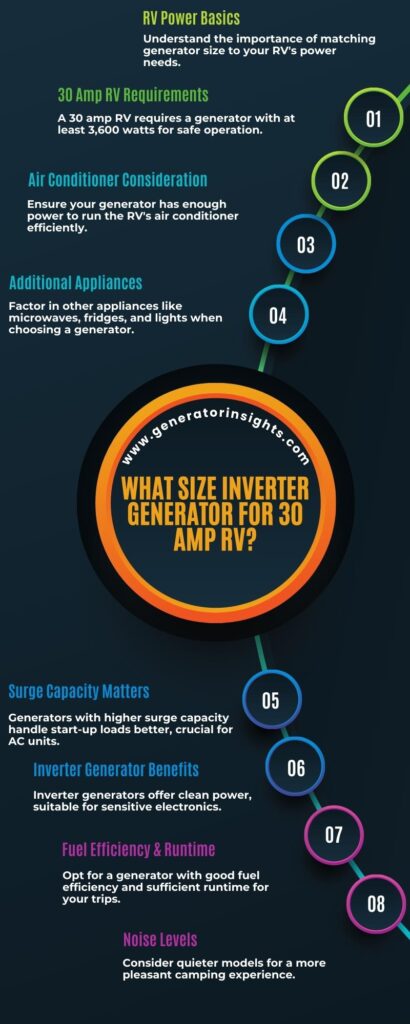 Inverter Generator for 30 Amp Rv