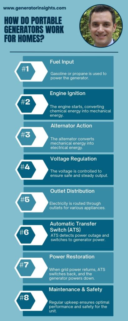 Unraveling 2023: How Do Portable Generators Work for Homes Efficiently