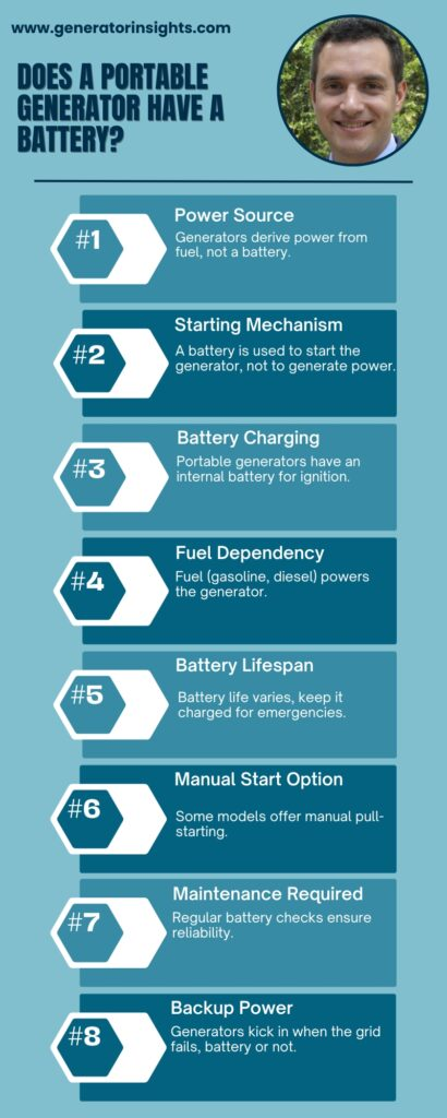 Decoding Generators: Does a Portable Generator Have a Battery