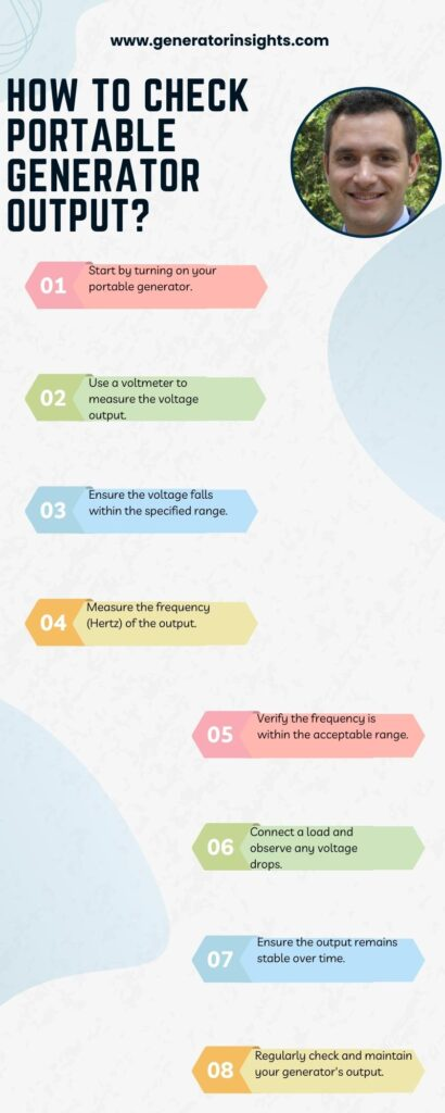 Ensuring Optimal Generator Performance | How to Check Portable Generator Output
